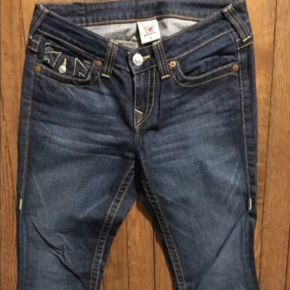 True Religion Becky Boot Jeans 28 Waist 27 Inseam - Picture 2 of 7